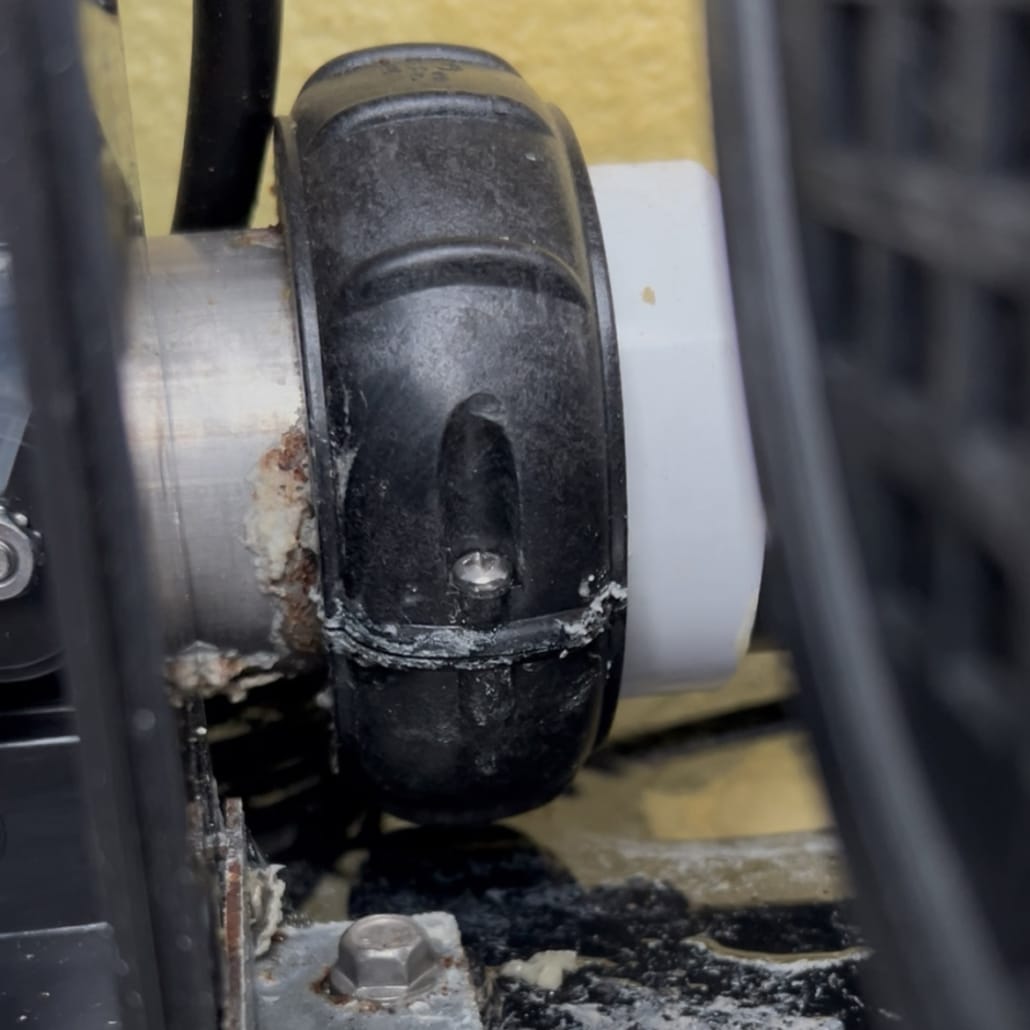 The Leaky Heater Unions | Hot Tub Repair in Cheadle, Staffordshire